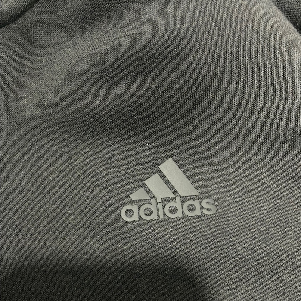 NWT Adidas Black and Gray Hoodie - Picture 3 of 3